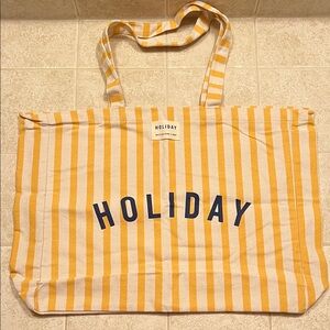 🇫🇷😘 Sézane x Holiday NWOT Cotton Tote Bag